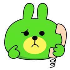 MIDORI USAGI sticker #77443