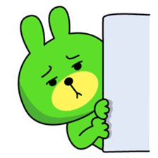 MIDORI USAGI sticker #77445