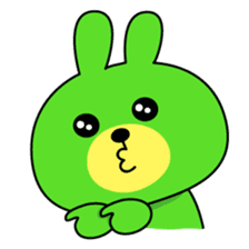 MIDORI USAGI sticker #77456