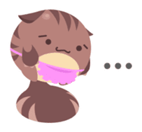 "Cook and magic recipe" stamp sticker #74468