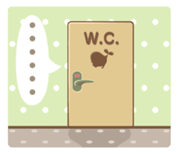 "Cook and magic recipe" stamp sticker #74471