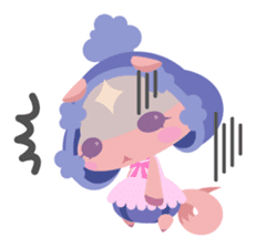 "Cook and magic recipe" stamp sticker #74473