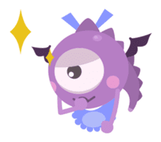 "Cook and magic recipe" stamp sticker #74482