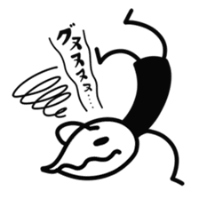 Zippa-hitokarage ! Simple Stamp sticker #74751