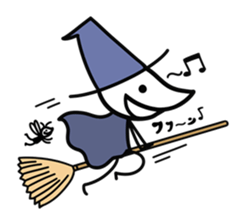 Zippa-hitokarage ! Simple Stamp sticker #74755