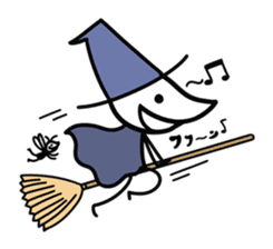 Zippa-hitokarage ! Simple Stamp sticker #74755