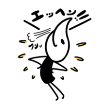 Zippa-hitokarage ! Simple Stamp sticker #74764