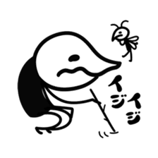 Zippa-hitokarage ! Simple Stamp sticker #74765