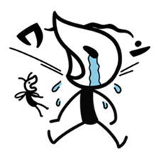 Zippa-hitokarage ! Simple Stamp sticker #74777