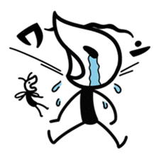 Zippa-hitokarage ! Simple Stamp sticker #74777