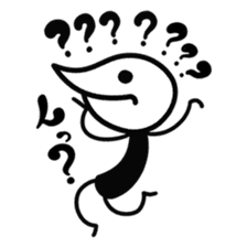 Zippa-hitokarage ! Simple Stamp sticker #74780