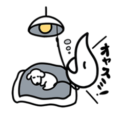 Zippa-hitokarage ! Simple Stamp sticker #74786