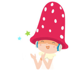 MUSHROOMS! sticker #75267