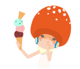 MUSHROOMS! sticker #75270