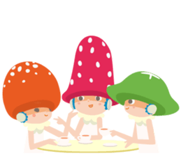 MUSHROOMS! sticker #75275