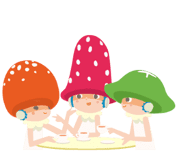 MUSHROOMS! sticker #75275