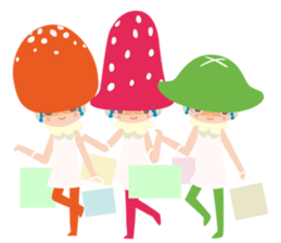 MUSHROOMS! sticker #75276