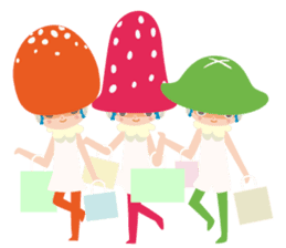 MUSHROOMS! sticker #75276