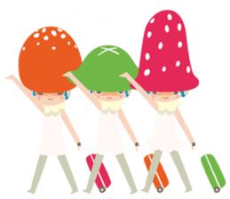 MUSHROOMS! sticker #75277