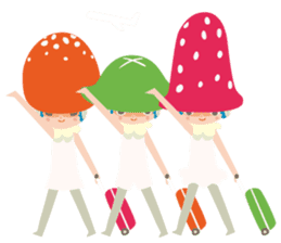 MUSHROOMS! sticker #75277