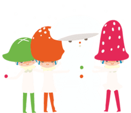 MUSHROOMS! sticker #75278