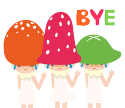 MUSHROOMS! sticker #75283
