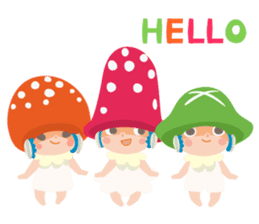 MUSHROOMS! sticker #75284