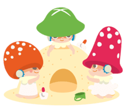 MUSHROOMS! sticker #75285