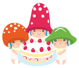 MUSHROOMS! sticker #75286