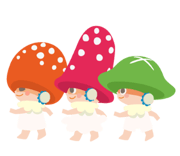MUSHROOMS! sticker #75288