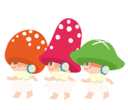 MUSHROOMS! sticker #75288