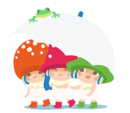 MUSHROOMS! sticker #75290