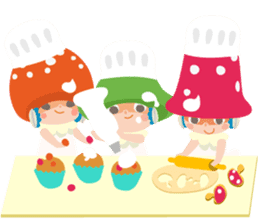 MUSHROOMS! sticker #75291