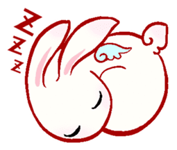 wing&tail (rabbit) sticker #75323