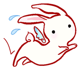 wing&tail (rabbit) sticker #75325