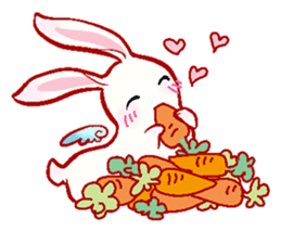 wing&tail (rabbit) sticker #75331