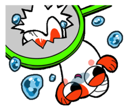 gold fish sticker #75403