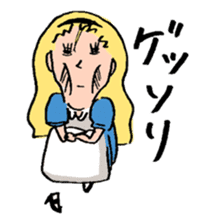 TBS drama series "Thorn of Alice" sticker #75539