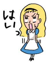 TBS drama series "Thorn of Alice" sticker #75543