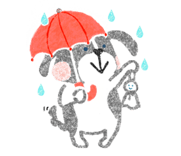 Pu-chan&Fittan sticker #75630