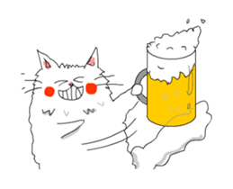 Happy-go-Lucky Cat Ryu sticker #75779