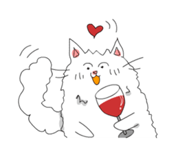 Happy-go-Lucky Cat Ryu sticker #75780