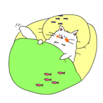 Happy-go-Lucky Cat Ryu sticker #75781