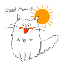 Happy-go-Lucky Cat Ryu sticker #75786