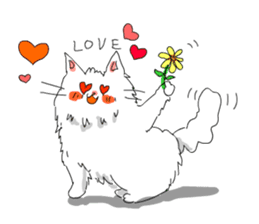 Happy-go-Lucky Cat Ryu sticker #75787