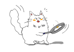 Happy-go-Lucky Cat Ryu sticker #75790