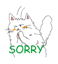 Happy-go-Lucky Cat Ryu sticker #75792