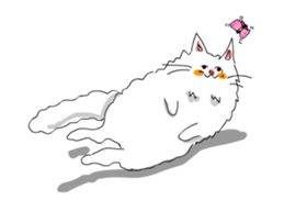 Happy-go-Lucky Cat Ryu sticker #75799