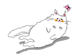 Happy-go-Lucky Cat Ryu sticker #75799
