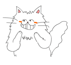 Happy-go-Lucky Cat Ryu sticker #75807